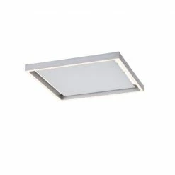 Paul Neuhaus Q-Serie Paul Neuhaus Q-KAAN Deckenleuchte LED Stahl geb&uuml;rstet, 2-flammig, Fernbedienung -Smart Home Innenleuchten Verkäufe paul neuhaus q kaan deckenleuchte 6532 55 4