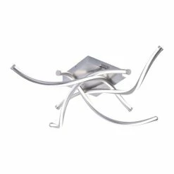 Paul Neuhaus Q-Serie Paul Neuhaus Q-MALINA Deckenleuchte LED Nickel-Matt, 4-flammig, Fernbedienung -Smart Home Innenleuchten Verkäufe paul neuhaus q malina deckenleuchte 6539 55 6