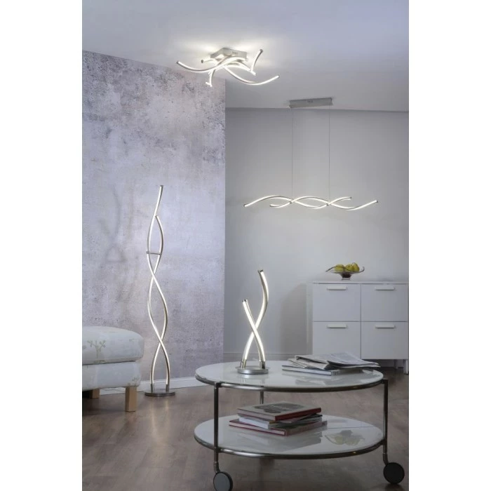 Paul Neuhaus Q-Serie Paul Neuhaus Q-MALINA Pendelleuchte LED Nickel-Matt, 2-flammig, Fernbedienung 9 Paul Neuhaus Q-Serie Paul Neuhaus Q-MALINA Pendelleuchte LED Nickel-Matt, 2-flammig, Fernbedienung – Bild 9