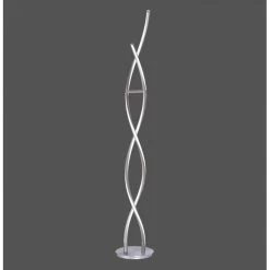 Paul Neuhaus Q-Serie Paul Neuhaus Q-MALINA Stehleuchte LED Edelstahl, 2-flammig, Fernbedienung -Smart Home Innenleuchten Verkäufe paul neuhaus q malina stehleuchte 439 55 3