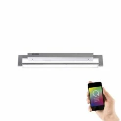 Paul Neuhaus Q-Serie Paul Neuhaus Q-Matteo Wand- und Deckenleuchte LED Aluminium, 1-flammig, Fernbedienung