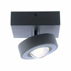 Paul Neuhaus Q-Serie Paul Neuhaus Q-MIA Deckenleuchte LED Anthrazit, 1-flammig, Fernbedienung -Smart Home Innenleuchten Verkäufe paul neuhaus q mia deckenleuchte 9186 13 2