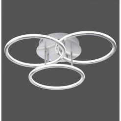 Paul Neuhaus Q-Serie Paul Neuhaus Q-NEVIO Deckenleuchte LED Nickel-Matt, 3-flammig, Fernbedienung 11 Paul Neuhaus Q-Serie Paul Neuhaus Q-NEVIO Deckenleuchte LED Nickel-Matt, 3-flammig, Fernbedienung -Smart Home Innenleuchten Verkäufe paul neuhaus q nevio deckenleuchte 8281 55 4