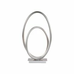 Paul Neuhaus Q-Serie Paul Neuhaus Q-NEVIO Tischleuchte LED Nickel-Matt, 1-flammig, Fernbedienung -Smart Home Innenleuchten Verkäufe paul neuhaus q nevio tischleuchte 8283 55 3