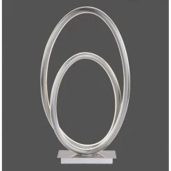 Paul Neuhaus Q-Serie Paul Neuhaus Q-NEVIO Tischleuchte LED Nickel-Matt, 1-flammig, Fernbedienung -Smart Home Innenleuchten Verkäufe paul neuhaus q nevio tischleuchte 8283 55 4