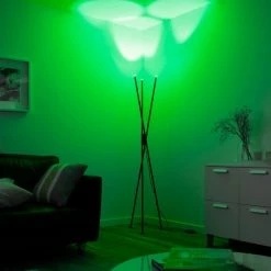 Paul Neuhaus Q-Serie Paul Neuhaus Q-PETER Stehleuchte LED Anthrazit, 3-flammig, Fernbedienung -Smart Home Innenleuchten Verkäufe paul neuhaus q peter stehleuchte 338 13 6