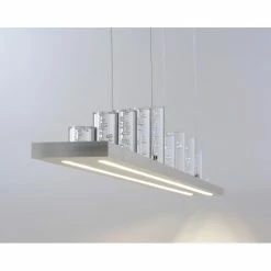 Paul Neuhaus Q-Serie Paul Neuhaus Q-Skyline Pendelleuchte LED Aluminium, 12-flammig, Fernbedienung, Farbwechsler -Smart Home Innenleuchten Verkäufe paul neuhaus q skyline pendelleuchte 2067 55 12