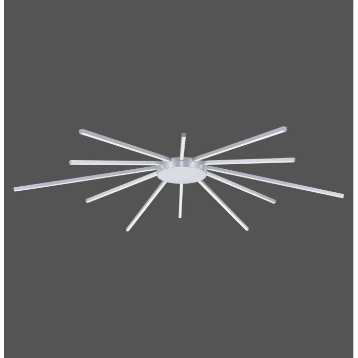 Paul Neuhaus Q-Serie Paul Neuhaus Q-SUNSHINE Deckenleuchte LED Aluminium, 12-flammig, Fernbedienung 2 Paul Neuhaus Q-Serie Paul Neuhaus Q-SUNSHINE Deckenleuchte LED Aluminium, 12-flammig, Fernbedienung – Bild 2