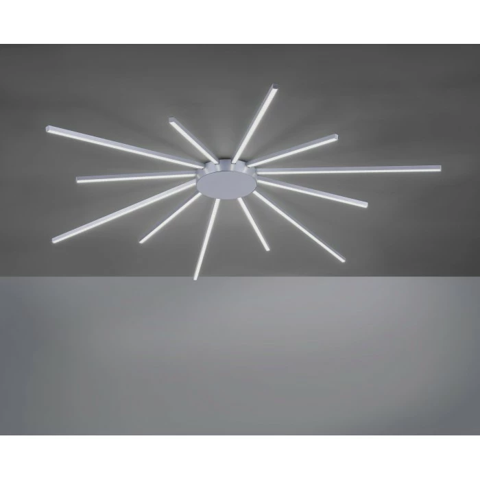 Paul Neuhaus Q-Serie Paul Neuhaus Q-SUNSHINE Deckenleuchte LED Aluminium, 12-flammig, Fernbedienung 4 Paul Neuhaus Q-Serie Paul Neuhaus Q-SUNSHINE Deckenleuchte LED Aluminium, 12-flammig, Fernbedienung – Bild 4