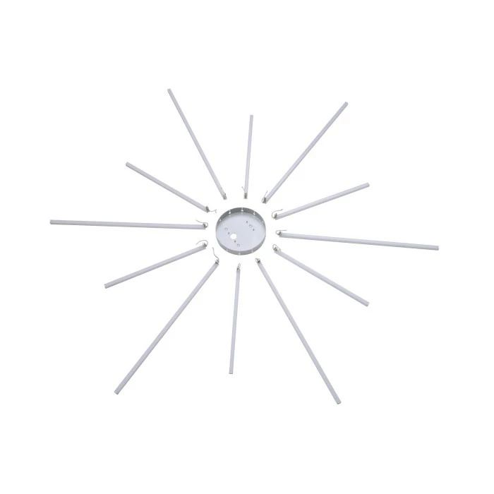 Paul Neuhaus Q-Serie Paul Neuhaus Q-SUNSHINE Deckenleuchte LED Aluminium, 12-flammig, Fernbedienung 7 Paul Neuhaus Q-Serie Paul Neuhaus Q-SUNSHINE Deckenleuchte LED Aluminium, 12-flammig, Fernbedienung – Bild 7