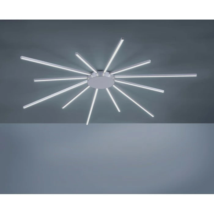 Paul Neuhaus Q-Serie Paul Neuhaus Q-SUNSHINE Deckenleuchte LED Aluminium, 12-flammig, Fernbedienung 9 Paul Neuhaus Q-Serie Paul Neuhaus Q-SUNSHINE Deckenleuchte LED Aluminium, 12-flammig, Fernbedienung – Bild 9