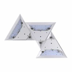 Paul Neuhaus Q-Serie Paul Neuhaus Q-TETRA MASTER Wandleuchte LED Nickel-Matt, 1-flammig, Fernbedienung, Farbwechsler -Smart Home Innenleuchten Verkäufe paul neuhaus q tetra master wandleuchte 6831 95 22