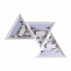 Paul Neuhaus Q-Serie Paul Neuhaus Q-TETRA SATELLIT Wandleuchte LED Nickel-Matt, 1-flammig, Fernbedienung -Smart Home Innenleuchten Verkäufe paul neuhaus q tetra satellit wandleuchte 6832 95 13