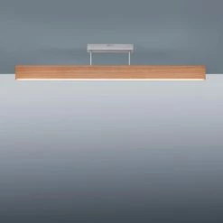 Paul Neuhaus Q-Serie Paul Neuhaus Q-TIMBER Deckenleuchte LED Holz hell, 1-flammig, Fernbedienung -Smart Home Innenleuchten Verkäufe paul neuhaus q timber deckenleuchte 6221 79 9