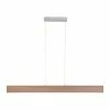 Paul Neuhaus Q-Serie Paul Neuhaus Q-TIMBER Pendelleuchte LED Holz hell, 1-flammig, Fernbedienung