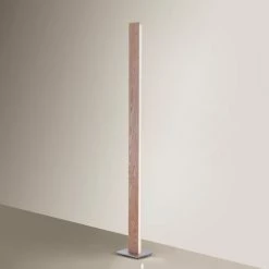 Paul Neuhaus Q-Serie Paul Neuhaus Q-TIMBER Stehleuchte LED Holz hell, 1-flammig, Fernbedienung -Smart Home Innenleuchten Verkäufe paul neuhaus q timber stehleuchte 523 79 9