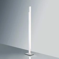 Paul Neuhaus Q-Serie Paul Neuhaus Q-TOWER Stehleuchte LED Aluminium, 2-flammig, Fernbedienung -Smart Home Innenleuchten Verkäufe paul neuhaus q tower stehleuchte 728 95 10