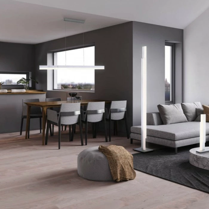 Paul Neuhaus Q-Serie Paul Neuhaus Q-TOWER Tischleuchte LED Aluminium, 2-flammig, Fernbedienung 3 Paul Neuhaus Q-Serie Paul Neuhaus Q-TOWER Tischleuchte LED Aluminium, 2-flammig, Fernbedienung – Bild 3