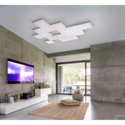 Paul Neuhaus Q-Serie Paul Neuhaus Q-UNIVERSE Deckenleuchte LED Weiß, 1-flammig, Fernbedienung, Farbwechsler 27 Paul Neuhaus Q-Serie Paul Neuhaus Q-UNIVERSE Deckenleuchte LED Weiß, 1-flammig, Fernbedienung, Farbwechsler -Smart Home Innenleuchten Verkäufe paul neuhaus q universe deckenleuchte 6051 16 5