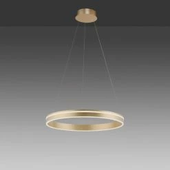 Paul Neuhaus Q-Serie Paul Neuhaus Q-VITO Pendelleuchte LED Messing, Fernbedienung -Smart Home Innenleuchten Verkäufe paul neuhaus q vito pendelleuchte 8411 60 7