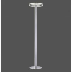 Paul Neuhaus Q-Serie Paul Neuhaus Q-VITO Stehleuchte LED Stahl geb&uuml;rstet, 3-flammig, Fernbedienung -Smart Home Innenleuchten Verkäufe paul neuhaus q vito stehleuchte 618 55 11