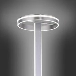 Paul Neuhaus Q-Serie Paul Neuhaus Q-VITO Stehleuchte LED Stahl geb&uuml;rstet, 3-flammig, Fernbedienung -Smart Home Innenleuchten Verkäufe paul neuhaus q vito stehleuchte 618 55 4