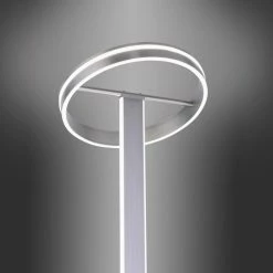 Paul Neuhaus Q-Serie Paul Neuhaus Q-VITO Stehleuchte LED Stahl geb&uuml;rstet, 3-flammig, Fernbedienung -Smart Home Innenleuchten Verkäufe paul neuhaus q vito stehleuchte 618 55 5