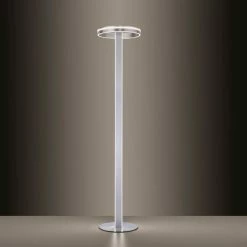 Paul Neuhaus Q-Serie Paul Neuhaus Q-VITO Stehleuchte LED Stahl geb&uuml;rstet, 3-flammig, Fernbedienung -Smart Home Innenleuchten Verkäufe paul neuhaus q vito stehleuchte 618 55 8