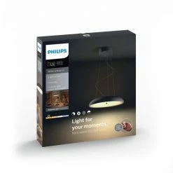Philips Leuchten Philips Hue Ambiance White Amaze Pendelleuchte LED Schwarz, 1-flammig, Fernbedienung -Smart Home Innenleuchten Verkäufe philips hue ambiance white amaze pendelleuchte 8718696175163 5
