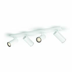 Philips Leuchten Philips Hue Ambiance White Burato Deckenspot Basis-Set Weiß, 4-flammig, Fernbedienung -Smart Home Innenleuchten Verkäufe philips hue ambiance white burato deckenspot basis set 8718696164105 9