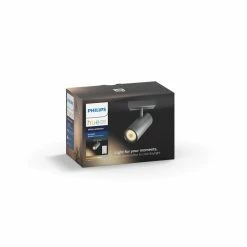 Philips Leuchten Philips Hue Ambiance White Buratto Deckenspot Basis-Set Silber, 1-flammig, Fernbedienung -Smart Home Innenleuchten Verkäufe philips hue ambiance white buratto deckenspot basis set 8718696164037 7