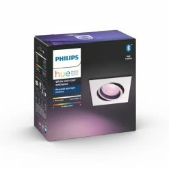 Philips Leuchten Philips Hue Ambiance White & Color Centura Einbauspot Erweiterung Weiß, 1-flammig, Farbwechsler -Smart Home Innenleuchten Verkäufe philips hue ambiance white color centura einbauspot erweiterung 8718696171783 2