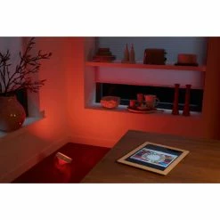 Philips Leuchten Philips Hue Ambiance White & Color Iris Tischleuchte LED Weiß, Transparent, Klar, 1-flammig, Farbwechsler -Smart Home Innenleuchten Verkäufe philips hue ambiance white color iris tischleuchte 8719514264465 10