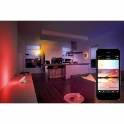 Philips Leuchten Philips Hue Ambiance White & Color Iris Tischleuchte LED Weiß, Transparent, Klar, 1-flammig, Farbwechsler -Smart Home Innenleuchten Verkäufe philips hue ambiance white color iris tischleuchte 8719514264465 9