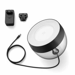Philips Leuchten Philips Hue Ambiance White & Color Iris Tischleuchte LED Schwarz, Transparent, Klar, 1-flammig, Farbwechsler 14 Philips Leuchten Philips Hue Ambiance White & Color Iris Tischleuchte LED Schwarz, Transparent, Klar, 1-flammig, Farbwechsler -Smart Home Innenleuchten Verkäufe philips hue ambiance white color iris tischleuchte 8719514264489 3