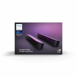 Philips Leuchten Philips Hue Ambiance White & Color Play Lightbar Doppelpack Basis-Set LED Schwarz, 2-flammig, Farbwechsler 41 Philips Leuchten Philips Hue Ambiance White & Color Play Lightbar Doppelpack Basis-Set LED Schwarz, 2-flammig, Farbwechsler -Smart Home Innenleuchten Verkäufe philips hue ambiance white color play lightbar doppelpack basis set 8718696170724 16