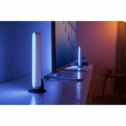 Philips Leuchten Philips Hue Ambiance White & Color Play Lightbar Doppelpack Basis-Set LED Schwarz, Weiß, 2-flammig, Farbwechsler -Smart Home Innenleuchten Verkäufe philips hue ambiance white color play lightbar doppelpack basis set 8718696170793 12