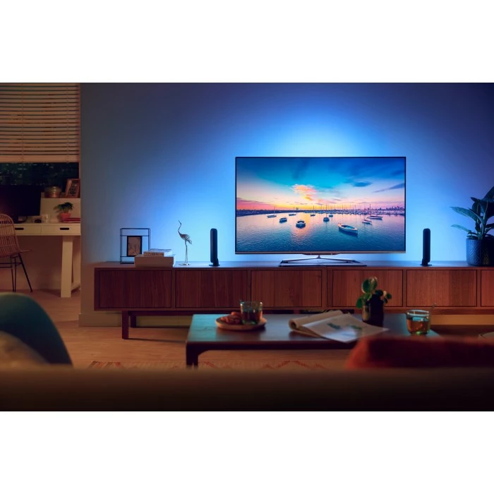 Philips Leuchten Philips Hue Ambiance White & Color Play Lightbar Erweiterung LED Schwarz, 1-flammig, Farbwechsler 2 Philips Leuchten Philips Hue Ambiance White & Color Play Lightbar Erweiterung LED Schwarz, 1-flammig, Farbwechsler – Bild 2