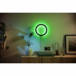Philips Leuchten Philips Hue Ambiance White & Color Sana Wandleuchte LED Schwarz, 1-flammig, Farbwechsler -Smart Home Innenleuchten Verkäufe philips hue ambiance white color sana wandleuchte 8718696174531 3