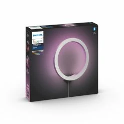 Philips Leuchten Philips Hue Ambiance White & Color Sana Wandleuchte LED Weiß, 1-flammig, Farbwechsler -Smart Home Innenleuchten Verkäufe philips hue ambiance white color sana wandleuchte 8718696174548 12