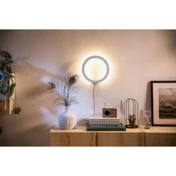 Philips Leuchten Philips Hue Ambiance White & Color Sana Wandleuchte LED Weiß, 1-flammig, Farbwechsler -Smart Home Innenleuchten Verkäufe philips hue ambiance white color sana wandleuchte 8718696174548 5