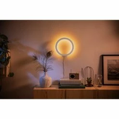 Philips Leuchten Philips Hue Ambiance White & Color Sana Wandleuchte LED Weiß, 1-flammig, Farbwechsler -Smart Home Innenleuchten Verkäufe philips hue ambiance white color sana wandleuchte 8718696174548 6