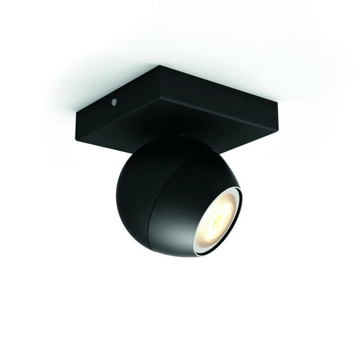 Philips Leuchten Philips Hue Buckram Deckenspot Erweiterung Schwarz, 1-flammig 9 Philips Leuchten Philips Hue Buckram Deckenspot Erweiterung Schwarz, 1-flammig – Bild 9