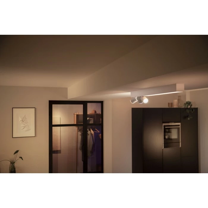 Philips Leuchten Philips HUE Centris Deckenleuchte LED Weiß, 1-flammig, Farbwechsler 2 Philips Leuchten Philips HUE Centris Deckenleuchte LED Weiß, 1-flammig, Farbwechsler – Bild 2