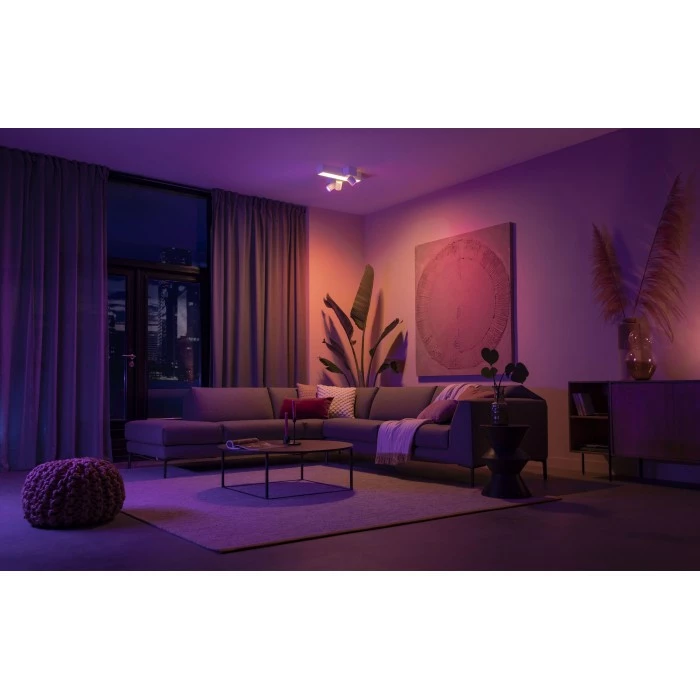 Philips Leuchten Philips HUE Centris Deckenleuchte LED Weiß, 1-flammig, Farbwechsler 1 Philips Leuchten Philips HUE Centris Deckenleuchte LED Weiß, 1-flammig, Farbwechsler