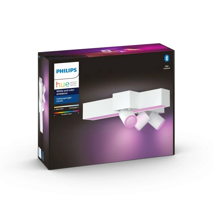 Philips Leuchten Philips HUE Centris Deckenleuchte LED Weiß, 1-flammig, Farbwechsler 4 Philips Leuchten Philips HUE Centris Deckenleuchte LED Weiß, 1-flammig, Farbwechsler – Bild 4