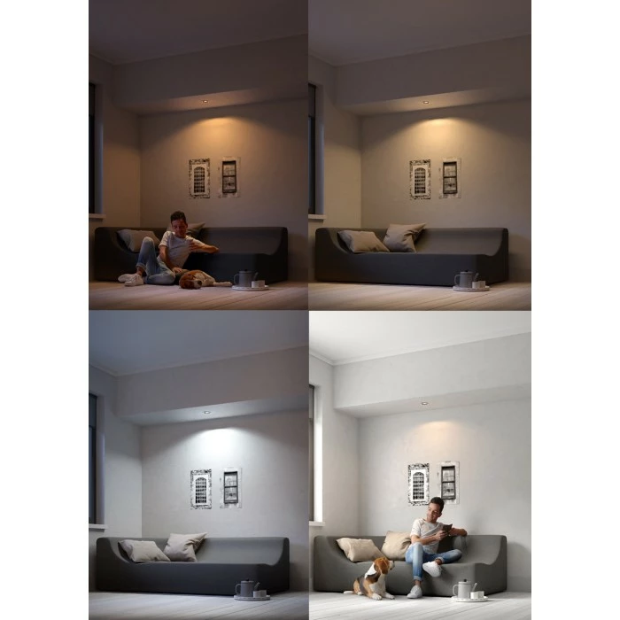 Philips Leuchten Philips Hue Milliskin Einbauspot Weiß, 1-flammig 4 Philips Leuchten Philips Hue Milliskin Einbauspot Weiß, 1-flammig – Bild 4