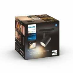Philips Leuchten Philips Hue White Amb. Runner Deckenleuchte LED Schwarz, 1-flammig, Fernbedienung -Smart Home Innenleuchten Verkäufe philips hue white amb runner deckenleuchte 8719514338326 3