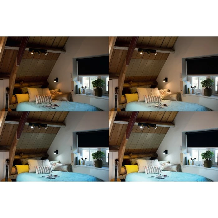 Philips Leuchten Philips Hue White Ambiance Runner Wandspot Basis LED Schwarz, 1-flammig 3 Philips Leuchten Philips Hue White Ambiance Runner Wandspot Basis LED Schwarz, 1-flammig – Bild 3