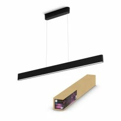 Philips Leuchten Philips Hue White & Color Ambiance Ensis Pendelleuchte LED Schwarz, 2-flammig, Farbwechsler -Smart Home Innenleuchten Verkäufe philips hue white color ambiance ensis pendelleuchte 8719514343368 3